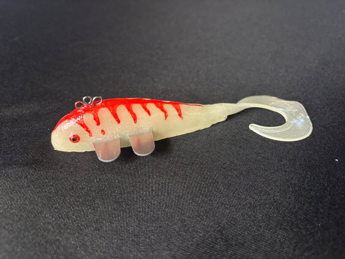 Red Glow Tiger Aluminum Fin