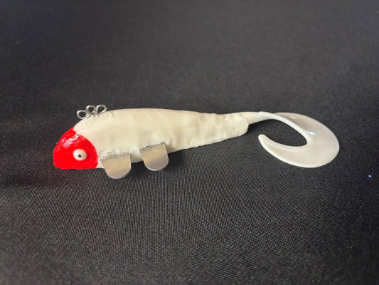 Red White Standard Aluminum Fin