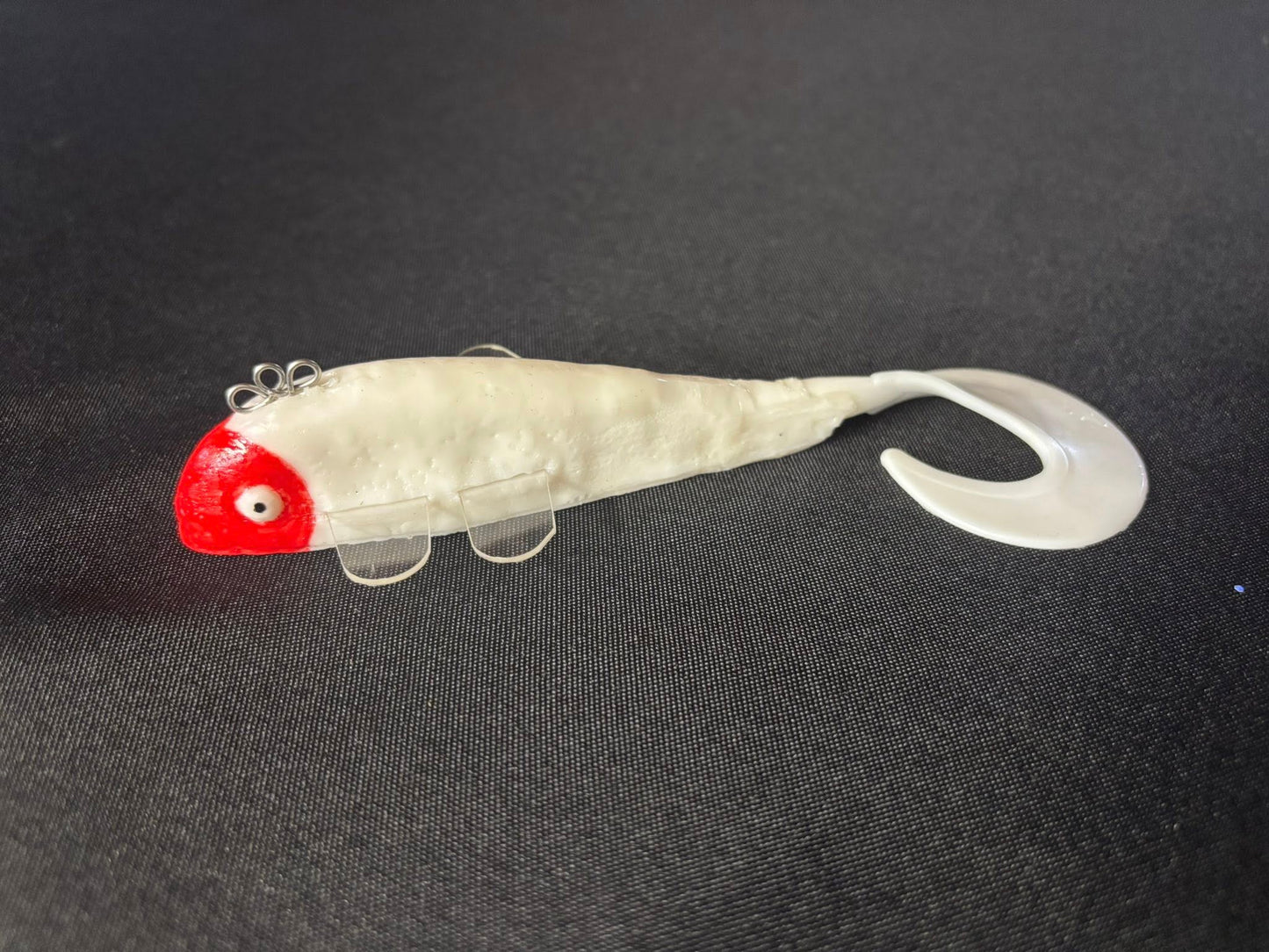 Red White Standard Clear Fin