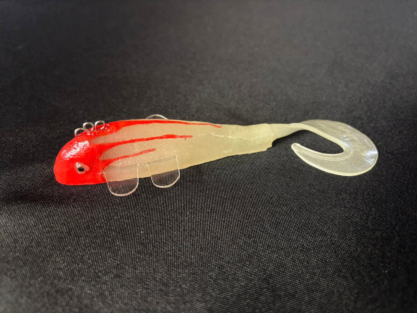 Red Glow Greaser Clear Fin