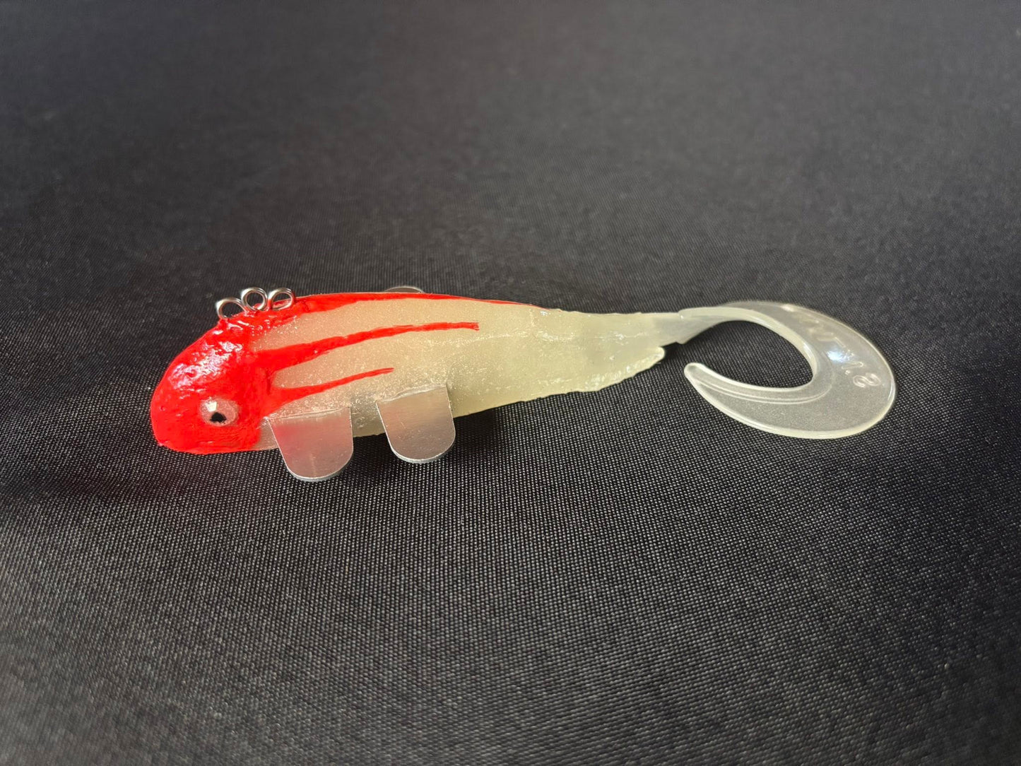 Red Glow Greaser Aluminum Fin