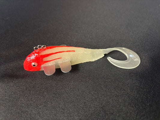 Red Glow Greaser Aluminum Fin