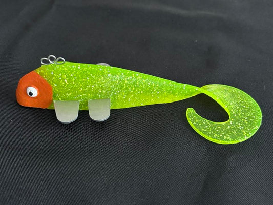 Orange Green Standard Aluminum Fin