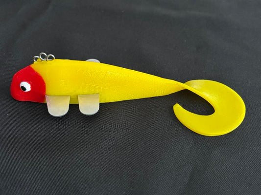 Yellow Red Standard Aluminum Fin